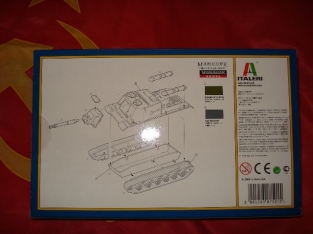 Italeri 7501  ISU 152